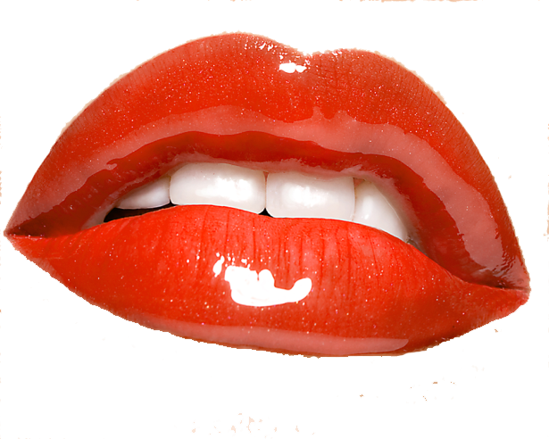 Png Labios - Indian Flag Colour On Lips (615x492), Png Download