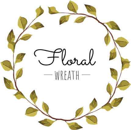 Flower Wreath - Floral Designs For Mandala Coloring Lovers (640x640), Png Download