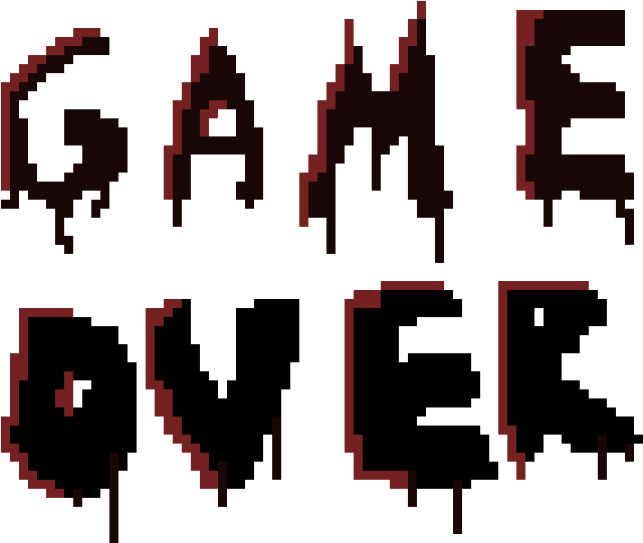 Game Over - Video Game (890x610), Png Download