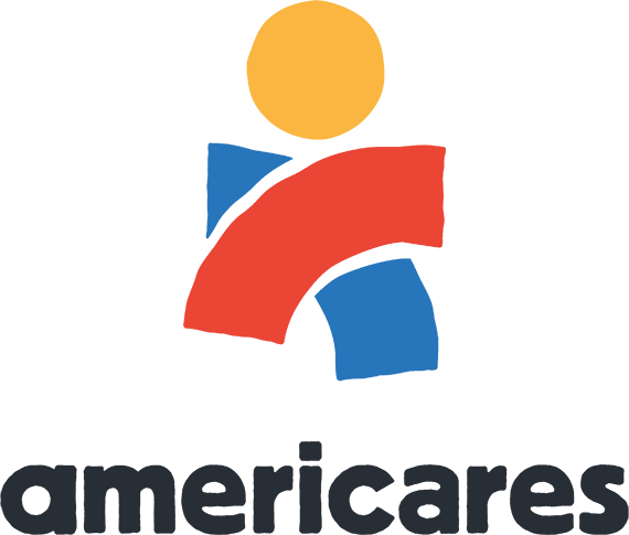 A Logo For The People From Americares - Americares Foundation (570x485), Png Download