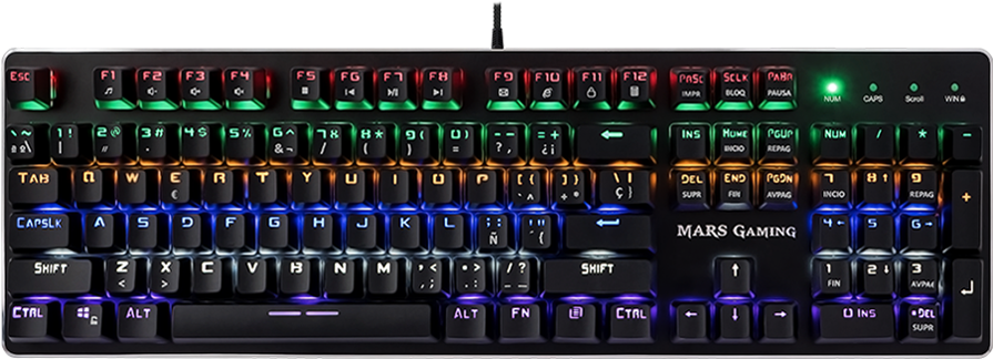 Mk4 Gaming Keyboard - Teclado Gaming Mecanico (960x960), Png Download