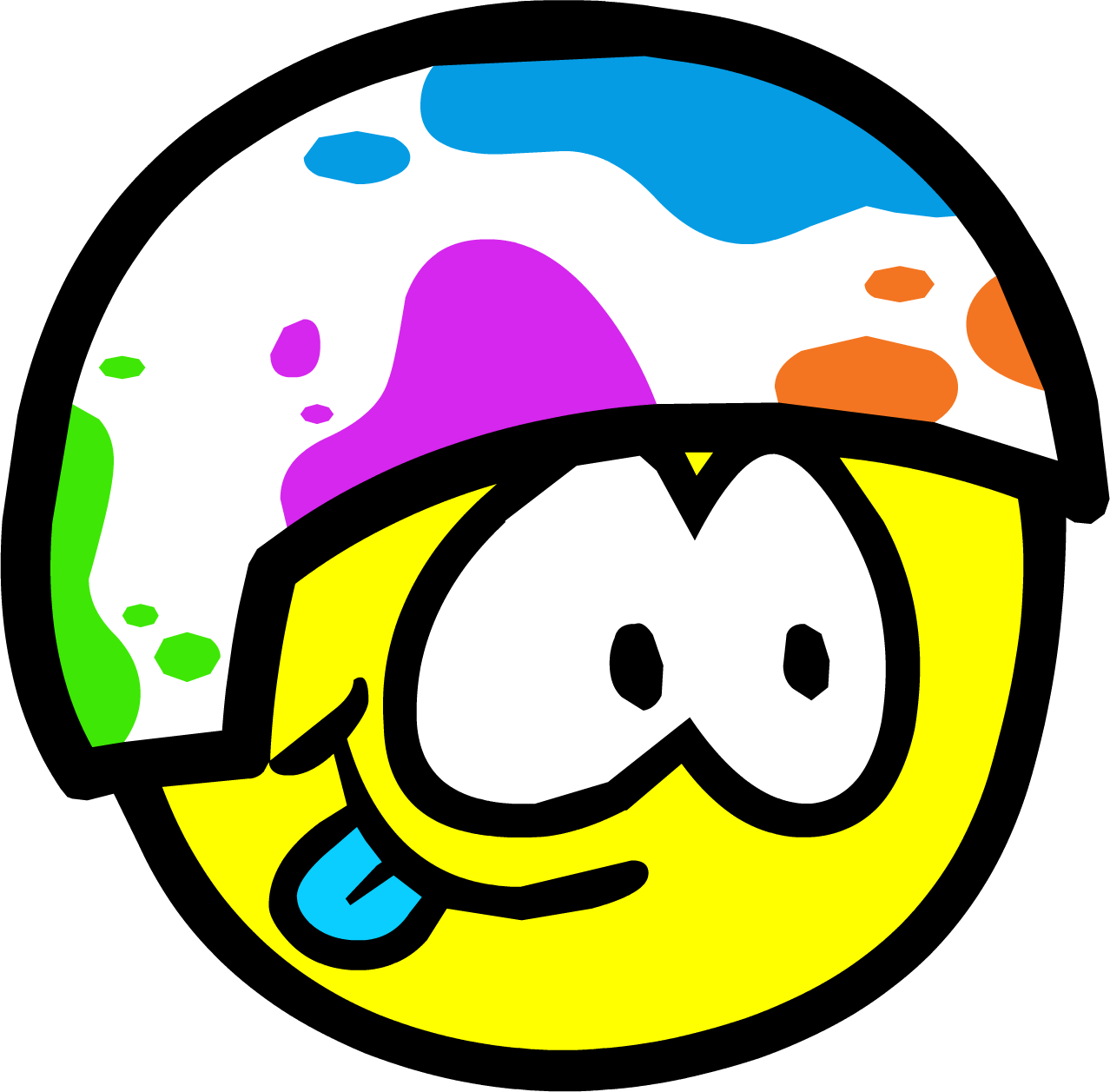 Puffle Launch Puffle Yellow (1278x1257), Png Download