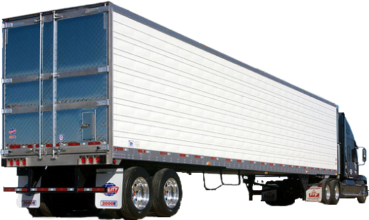 Semi And Trailer - Imagenes De Gondulas De Trailer (532x317), Png Download