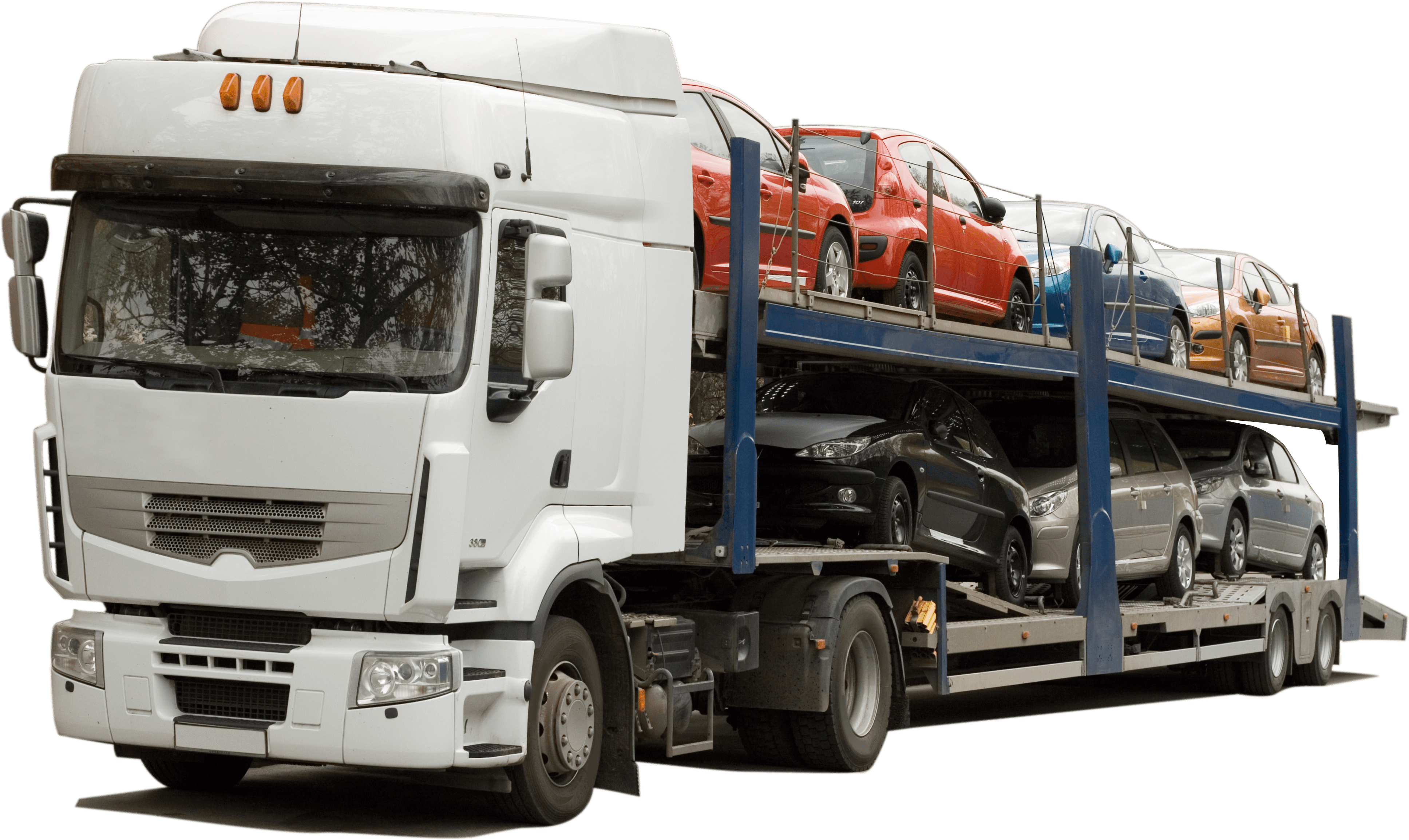 A Truck Used In Our Auto Transportation Services - Truck (3888x2587), Png Download