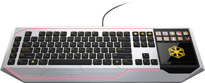 Download Razer Swtor Keyboard - Razer Keyboard Star Wars PNG Image with ...