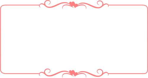 Related Wallpapers - Vintage Border Pink Png (500x265), Png Download