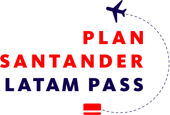 Logo Plan Santander Latam Pass - Logo (549x373), Png Download