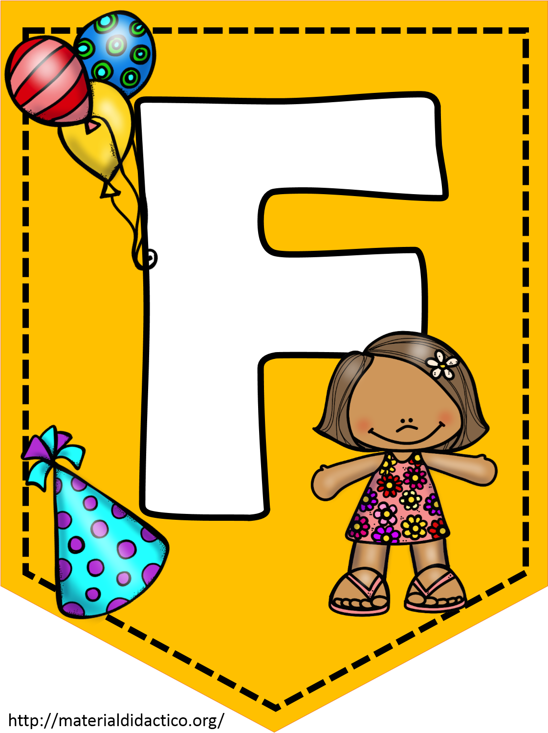 Nn - Feliz Dia Del Niño Banderines (1174x1691), Png Download