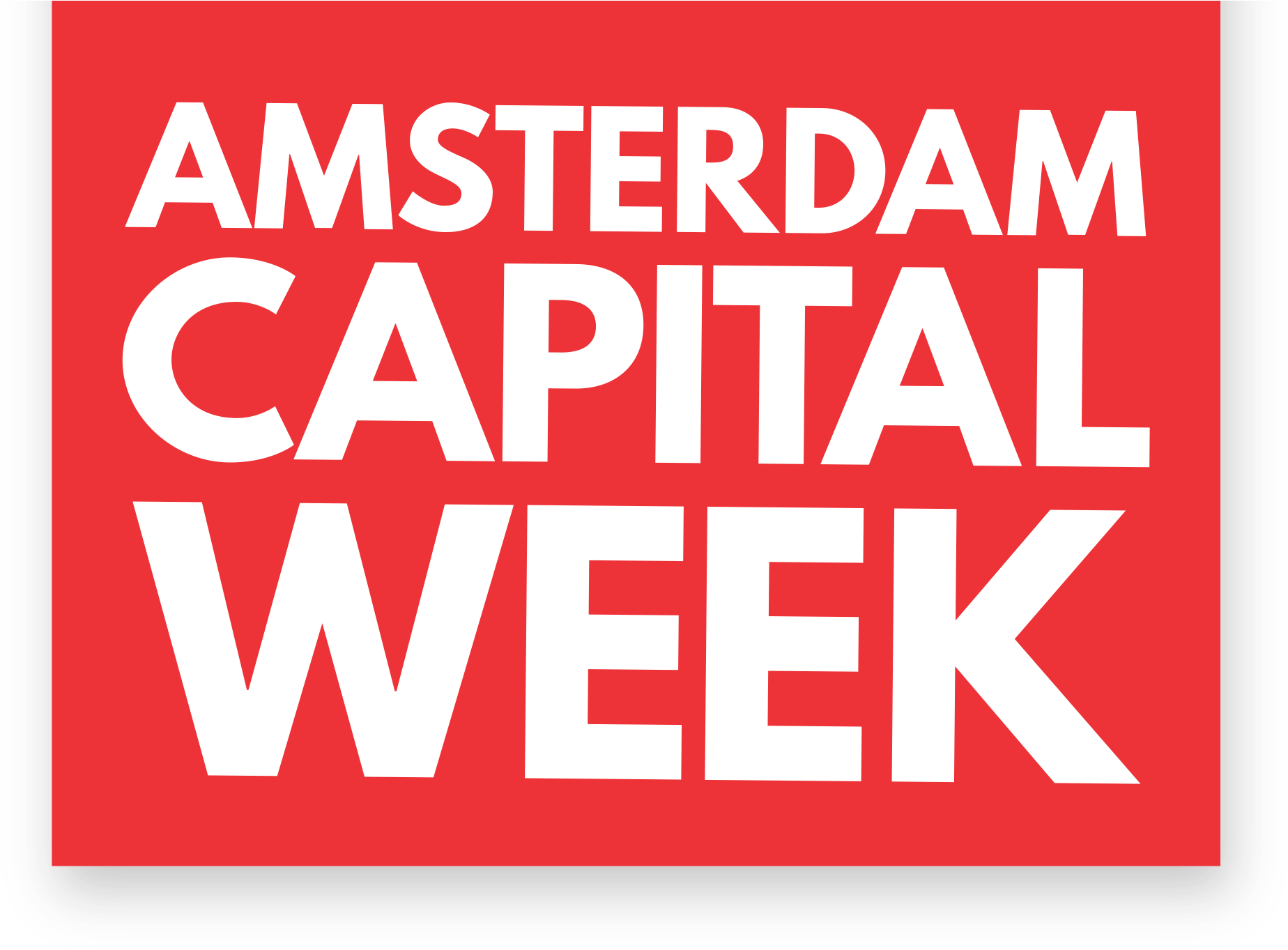 Amsterdam Capital Week Logo - Amsterdam Capital Week (1890x1384), Png Download