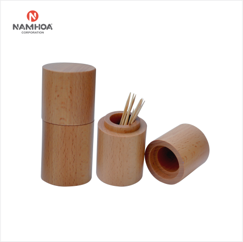 04ci Round Toothpick Box - Plywood (501x500), Png Download