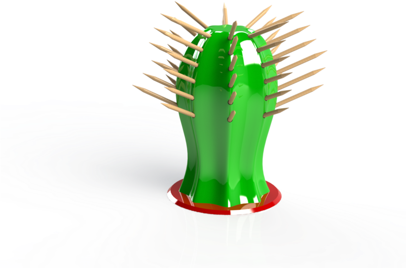 Cactus Tooth Pick Holder (800x640), Png Download