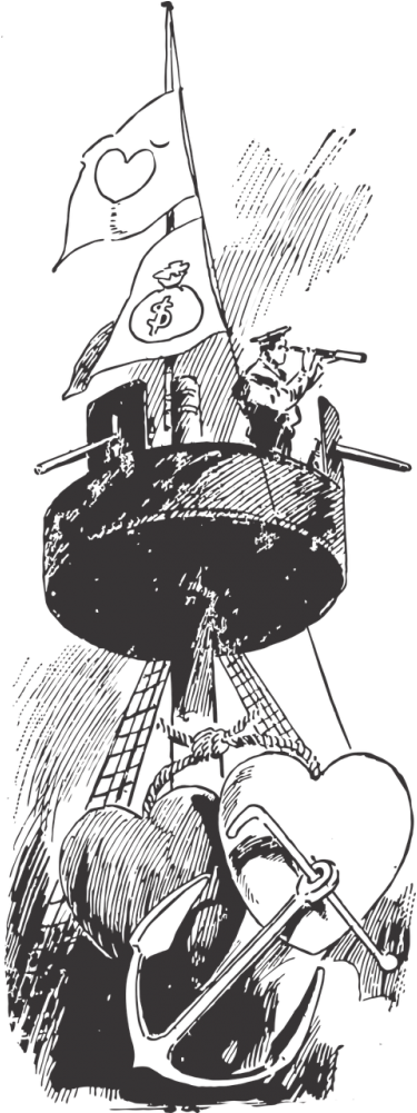 Sailor,vintage,vintage Art,vintage Illustration,crows - Vintage Sailor Png (500x1000), Png Download