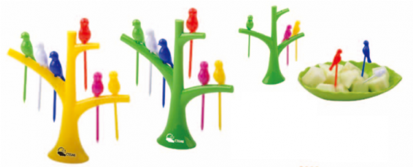 Toothpick Tree - Custom Tooth Pick Holder Dispenser, 5.51" L X 1.38" (600x600), Png Download