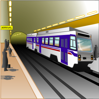 Subway Station - Proper Noun (352x352), Png Download