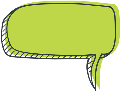 Burbuja De Diálogo Verde - Speech Bubble Png Cute (400x400), Png Download