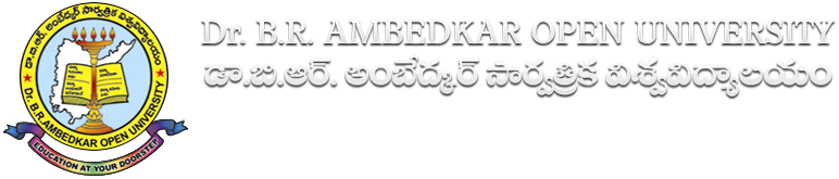 Dr Braou M - Dr Br Ambedkar Open University (772x165), Png Download
