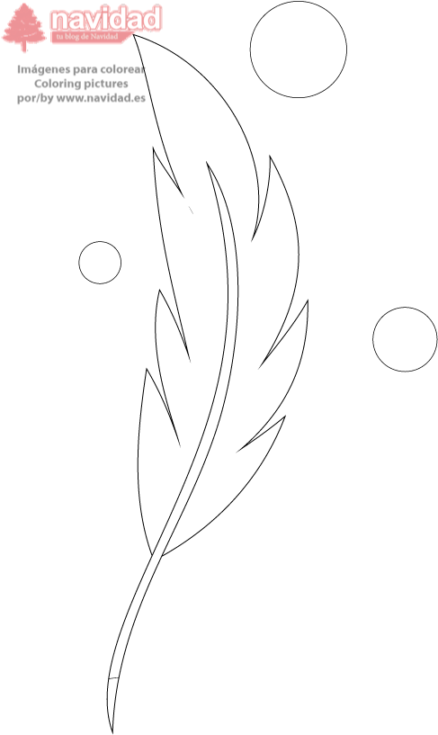 Pluma Y Burbujas - Illustration (595x842), Png Download