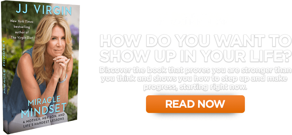 Discover The Secrets Now - Miracle Mindset By J. J. Virgin (1003x495), Png Download