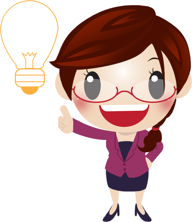 Think Cartoon - Think Cartoon Png (650x800), Png Download