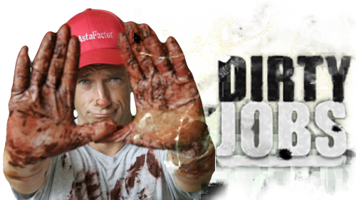 Dirty Jobs A1 - Dirty Jobs (500x281), Png Download