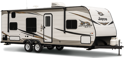 Travel Trailer - Jayco Trailers (524x278), Png Download