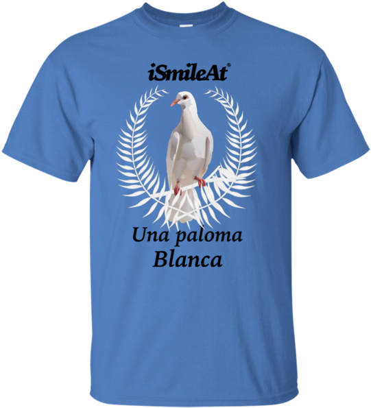 Una Paloma Blanca I Smile At - Thats Entirely Too Much Tuna Shirt (600x600), Png Download