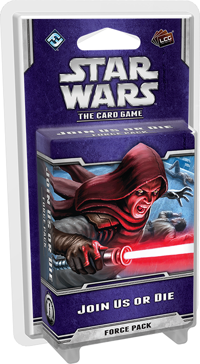 Join Us Or Die Box - Star Wars Lcg Force Packs (400x728), Png Download