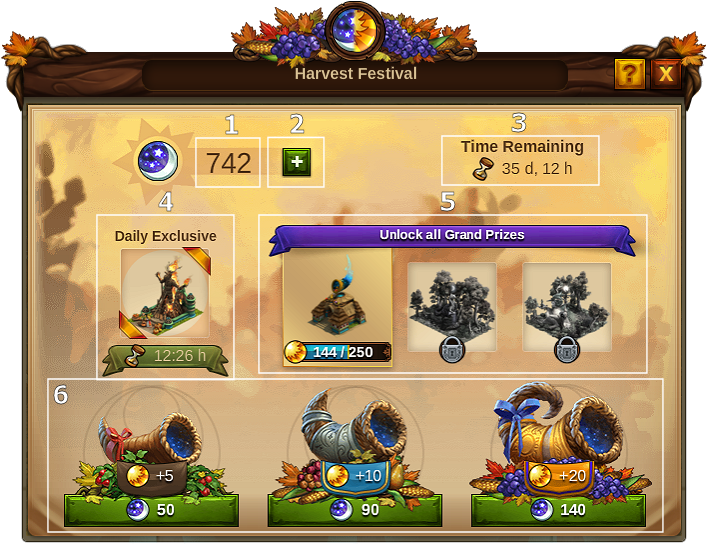 Hf Explain - Elvenar Sun Harvest Festival (706x565), Png Download