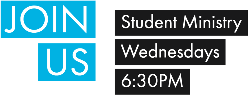 Student Ministry Join Us - Student (1000x437), Png Download