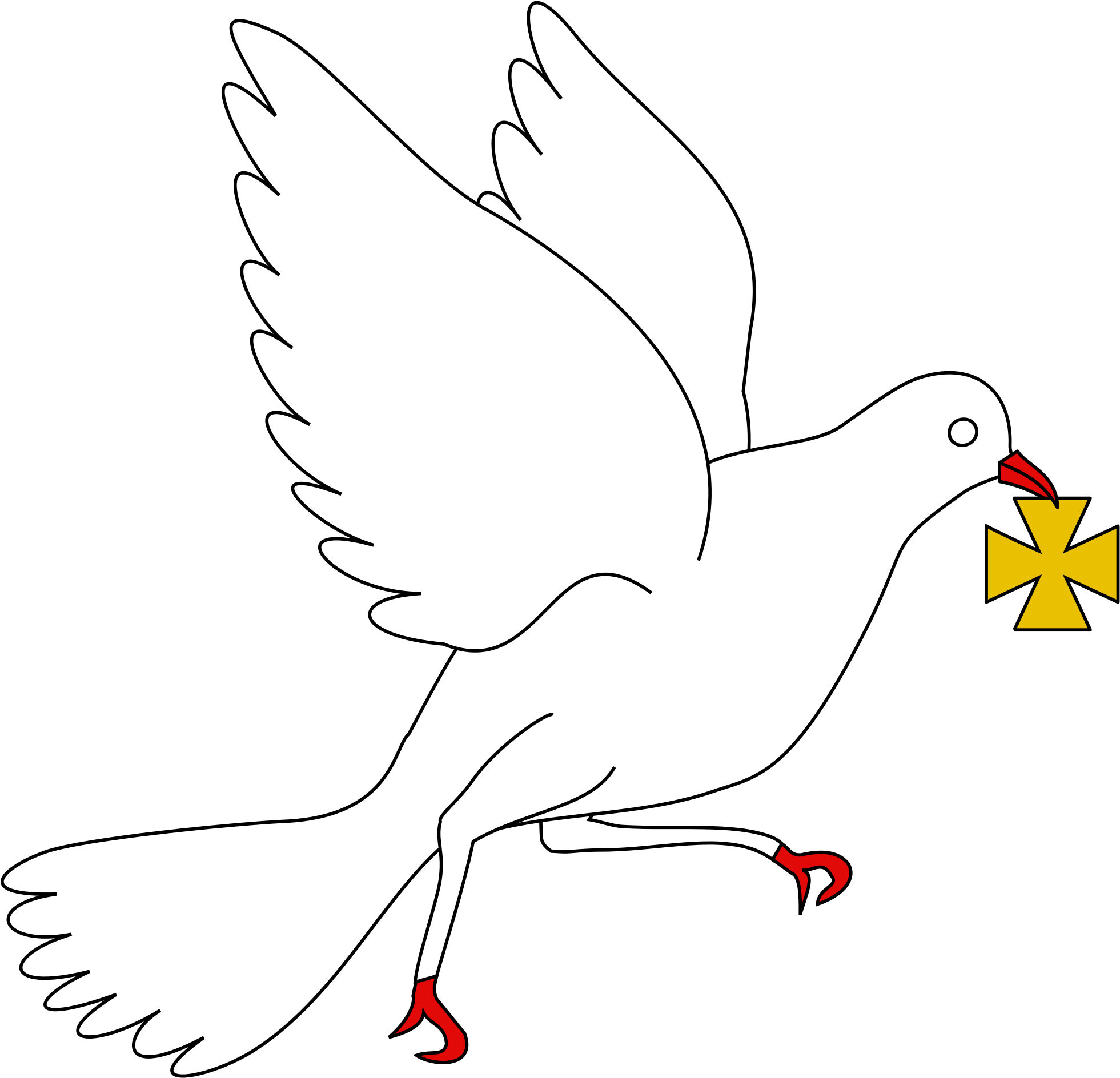 Open - Chicken (2000x1960), Png Download