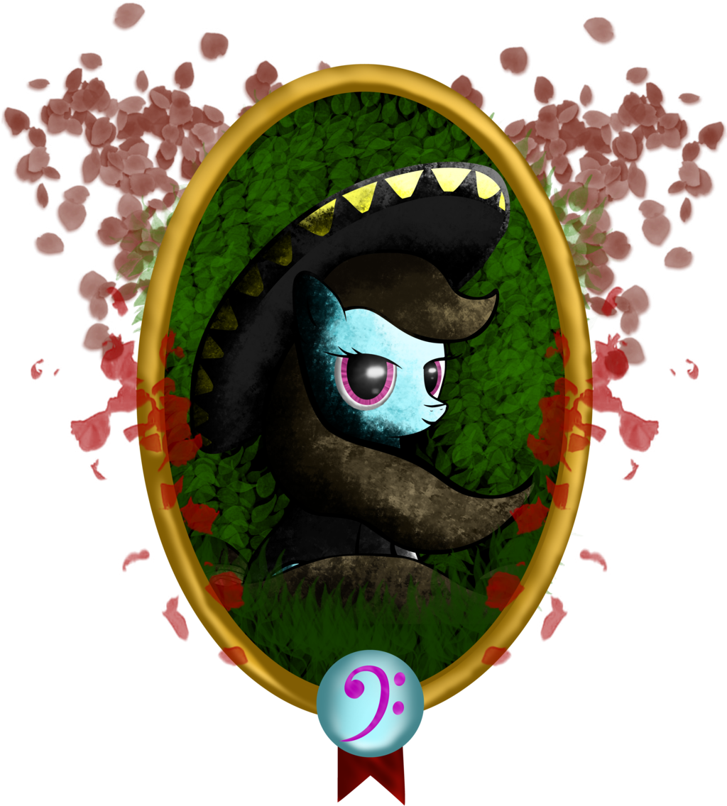 Artist Miragepotato Beauty Brass Bust Earth Pony Hat - Petals Falling (1024x1365), Png Download