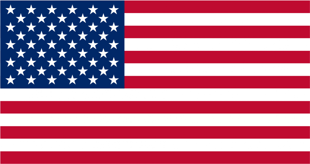 United States Of America Flag Estados Unidos, Banderas - Solberg–hunterdon Airport (1366x768), Png Download