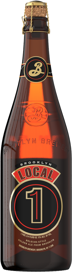 Brooklyn Local - Brooklyn Brewery Local 1 Ale - 9.4 Fl Oz Bottle (640x1250), Png Download