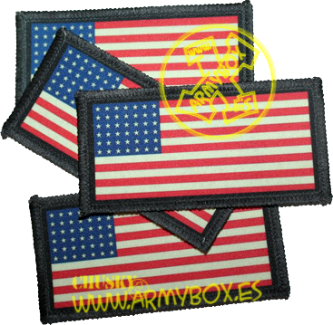 Bandera Usa Parche Armybox - Coin Purse (367x359), Png Download