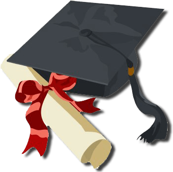 Graduation Clip Art (365x363), Png Download