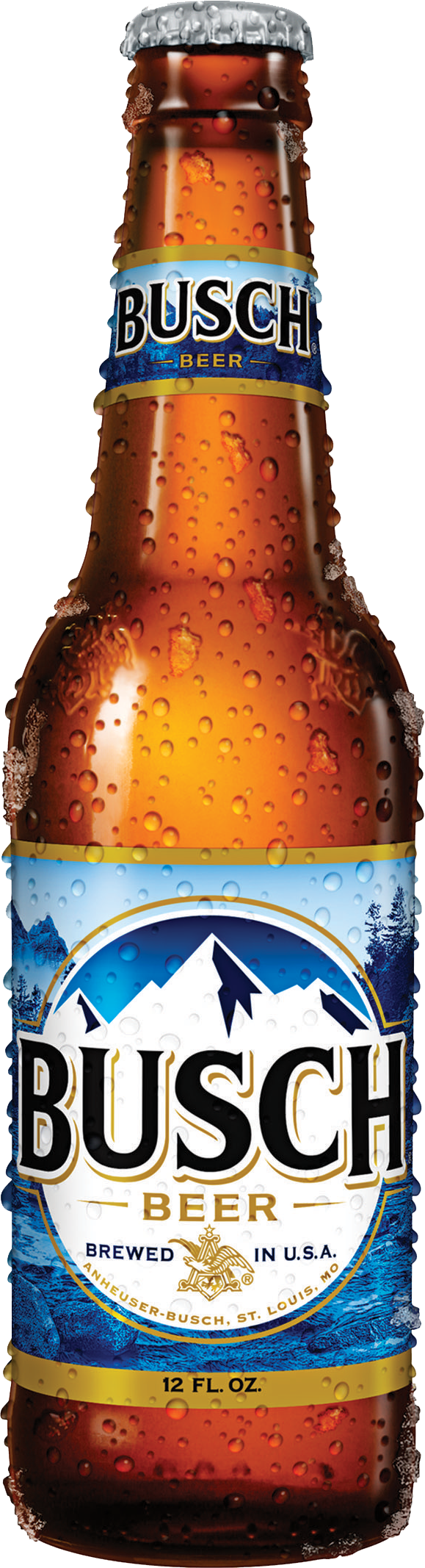 Busch Family - Busch Ice Beer 25 Fl. Oz. Pull-top Can (579x2134), Png Download