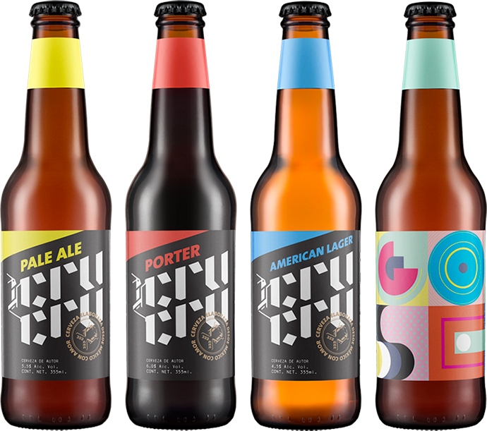Nuestras Cervezas - Cru Cru Cerveza (690x611), Png Download