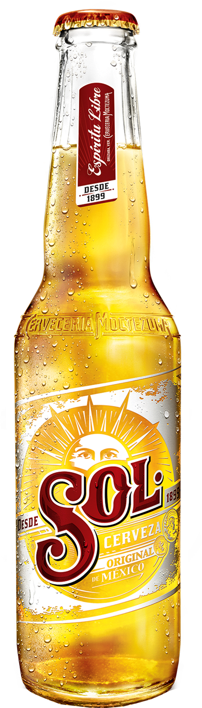 Sol Cerveza Original Bottles 330ml - Cerveja Sol Premium 600ml (1600x2000), Png Download