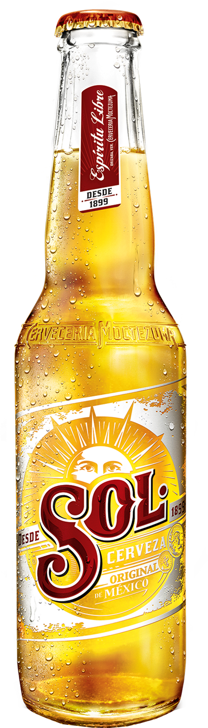 Download Sol Cerveza Original Bottles 330ml - Cerveja Sol Premium 600ml