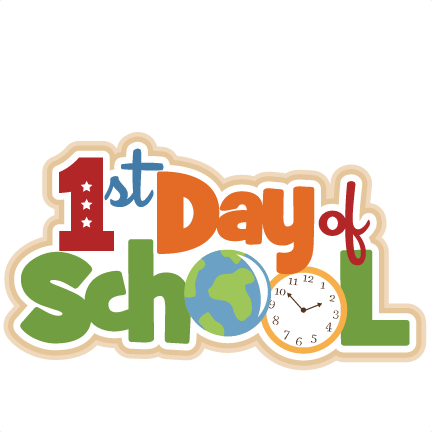Download 1st Day Of School Scrapbook Title Svg Cutting Files First Day Of School 2018 2019 Png Image With No Background Pngkey Com