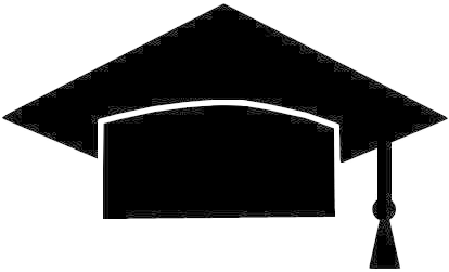 Graduation Cap Images Vector (452x273), Png Download