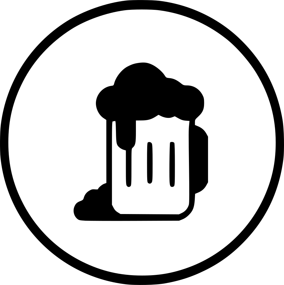 Kitchen Drink Beer Alcohol Glass Cerveza Comments - Cerveza Icon Png (980x984), Png Download
