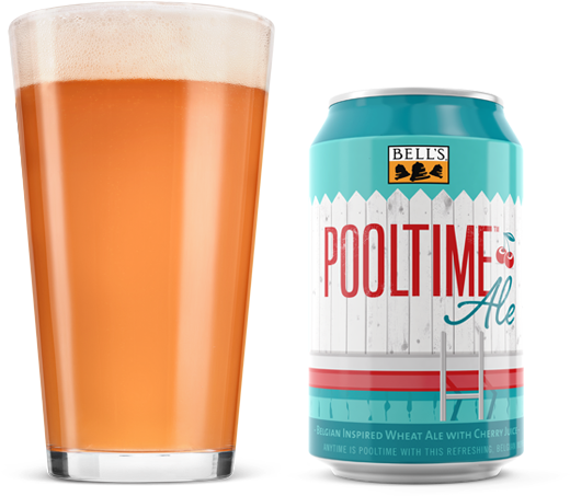 Pooltime Ale - Bell's Pooltime Ale (550x736), Png Download