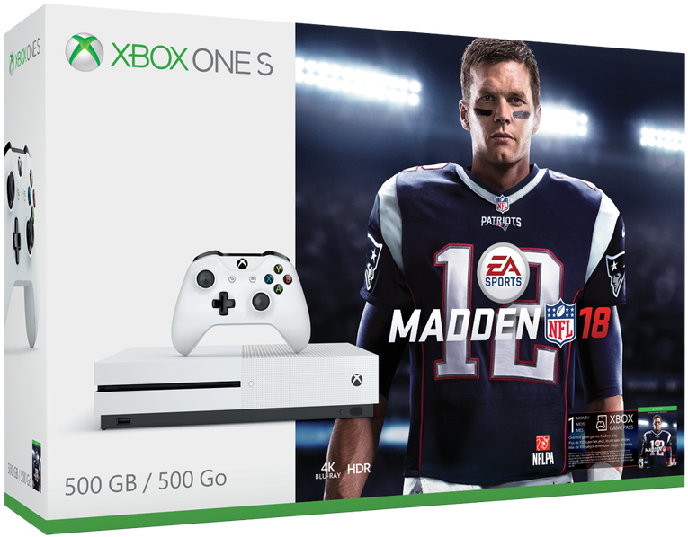 0 Replies 3 Retweets 1 Like - Xbox One S Madden 18 Bundle (1200x900), Png Download