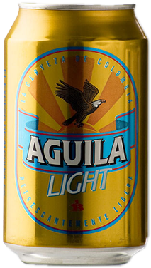 Download 20150110 070615 Cerveza Aguila Light Lata 330ml Licores - Cerveza Aguila  Light PNG Image with No Background 
