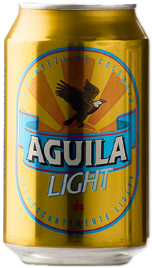 Download 20150110 070615 Cerveza Aguila Light Lata 330ml Licores - Cerveza  Aguila Light PNG Image with No Background 