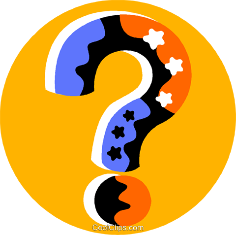 Signo De Interrogación Libres De Derechos Ilustraciones - Sinais De Interrogação Png (480x477), Png Download