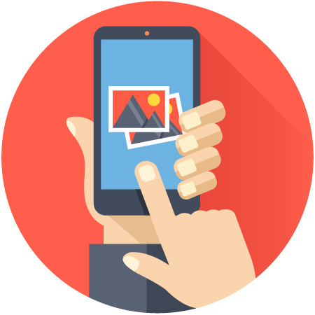 Haz Una Foto O Sube Un Pdf - Call Police App (450x450), Png Download