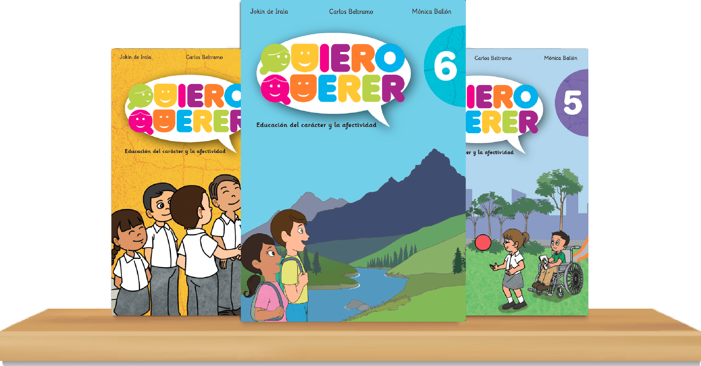 Programa De Educación Del Carácter Y La Afectividad - Quiero Querer 6 (alumno) (2346x1225), Png Download