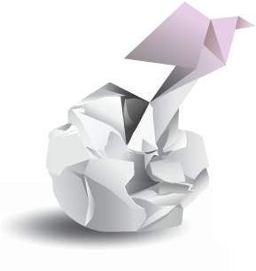 Imagen De Institutodeltalento - Bolita De Papel Png (386x345), Png Download